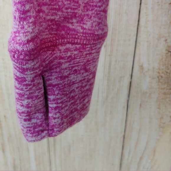 IVORY ELLA Heathered Purple Performance Pullover - Picture 6 of 8